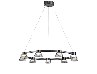 Подвесная люстра Twix D800*H1200/1500 9*LED*5.5W Ангстрем