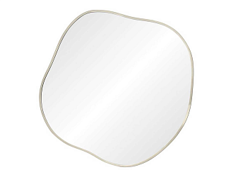 Зеркало Organic L Silver в тонкой раме Smal Ангстрем