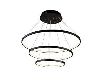 Подвесная люстра Giro D400*D600*D800*H600/1800 LED*95W Ангстрем