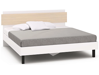 Кровать двуспальная 180х200 Chelsea,Rimini белая