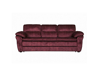 Диван Римини 3 р, Бордовый, Ткань Lambre 07 Home Collection