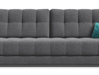 Диван Босс Рогожка Мальмо серый