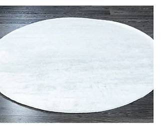 Индийский ковер из арт-шёлка «ART SILK T» UNI-36(Round) Мир ковров