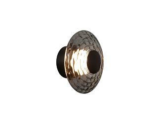 Настенный светильник Claros (чёрный), D85*W150*H150 LED*6W, 4642-1W Ангстрем