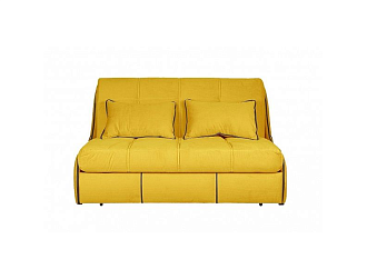 Диван Рио 1,4, Желтый, Ткань Bergen Mustard Home Collection