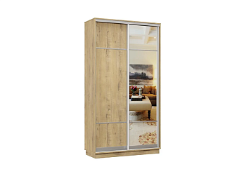 Шкаф-купе двухдверный Цефей бунратти