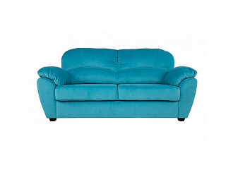 Диван Эвита 3 р, Голубой, Ткань Soft touch 39 Home Collection