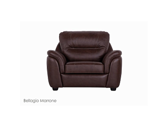 Кресло "Невада" , Кожа Bellagio Marrone Home Collection