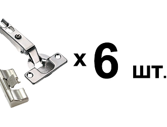 Комплект из 6-х доводчиков с петлей - ДО(ПН)-031 Хорошая мебель ТриЯ