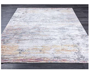 Турецкий ковер из микровискозы «BEAUTY» 22734C-BONE-LGRY 120 x 180 см Мир ковров