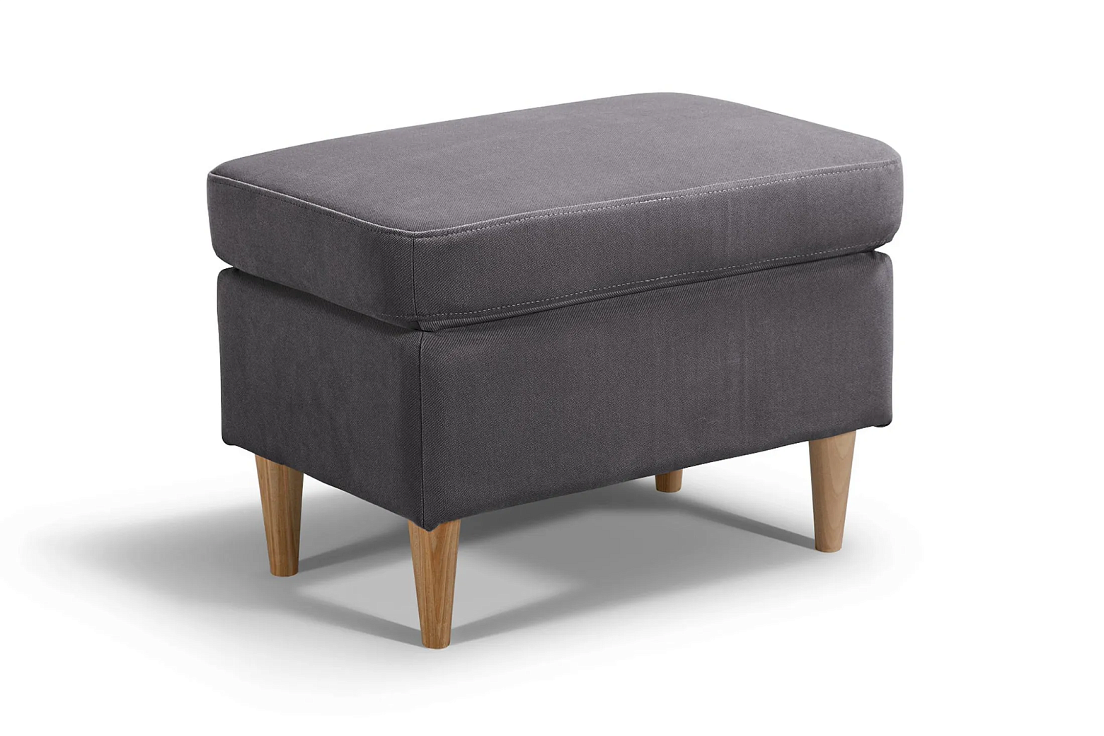 Банкетка Беркана темно-серая