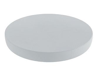Простыня на резинке круглая Colors светло-серый 24 см — Сатин Орматек