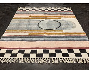 Индийский ковер из хлопка «KILIM PRINT» MLT-2 Мир ковров