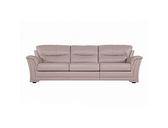 Диван Ливерпуль 4 р , Бежевый, Кожа Bellagio Latte Home Collection