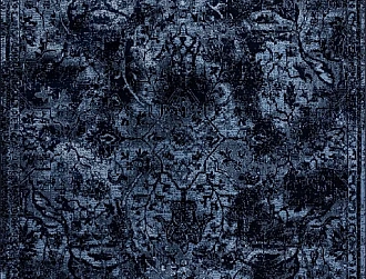 Турецкий ковер из полиэстера «JULIA» 43239A-BLUE-NAVY 200 x 290 см Мир ковров