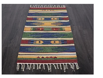 Индийский ковер из хлопка «KILIM COTTON» CT31NEW-MIX 200 x 300 см Мир ковров