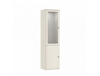 ШКАФ-ВИТРИНА СО СТЕКЛЯННЫМИ ПОЛКАМИ ELEGANTE LE4352.1 Dятьково Design - ДЯТЬКОВО