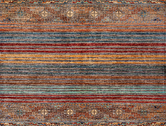 Пакистанский ковер из шерсти «SHAWL KANDI» MULTY-MULTY(150x208) 150 x 208 см Мир ковров