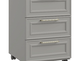 Тумба выкатная Монреаль серый