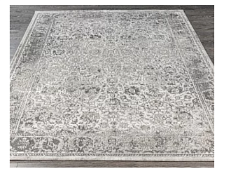 Турецкий ковер из полиэстера «RICH SILVER» CL03A-GREY 160 x 230 см Мир ковров