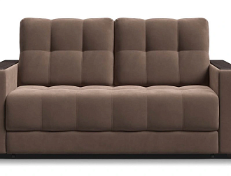  Диван Босс 2х местный Велюр Монолит мокко
