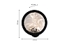 Настенный светильник Imma (чёрный) D45*W215*H225 LED*10W Ангстрем