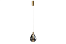 Подвес Hopper (дымчато-серый) D220*H490/1990 LED*4.3W Ангстрем