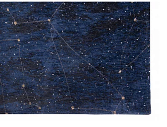 Бельгийский ковер из полиэфирного шёлка «Christian Fischbacker» 9060-MIDNIGHT-BLUE 200 x 280 см Мир ковров