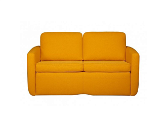 Диван Степ 2р 165, Оранжевый, Ткань Bjork Mustard Home Collection
