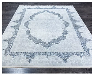 Турецкий ковер из полипропилена «FLORA LUX» 5538A-LBLUE-BEIGE 160 x 230 см Мир ковров