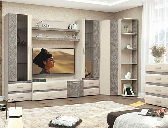 Набор мебели для гостиной Фреска 6 (ширина 328х191 см) Home Collection