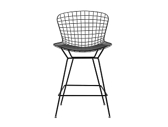Стул полубарный Bertoia Ангстрем