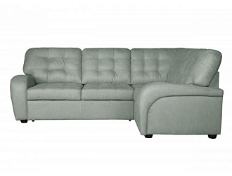 Угловой диван Сидней с тумбой, Зеленый, Ткань Fulton Mint Home Collection