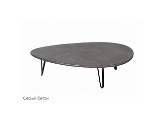 Стол Дадли серый бетон Home Collection