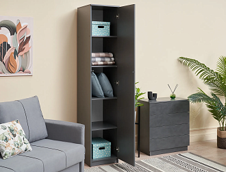 Пенал Эккервуд графит серый