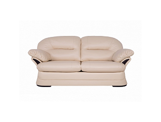 Диван Брюссель 3 р , Бежевый, Кожа Bellagio Lama Home Collection