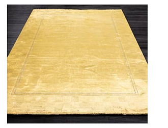 Турецкий ковер из эвкалиптового шёлка и акрила «KING CROWN» B804SA-YELLOW 200 x 300 см Мир ковров