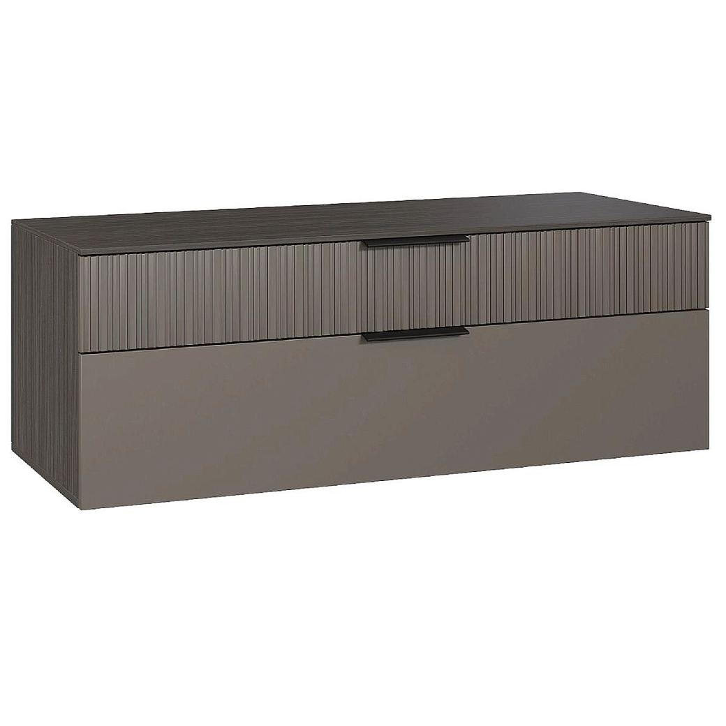 Тумба навесная под телевизор Сохо графит