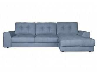 Угловой диван Модульный Брайтон с канапе, Синий, Ткань Smile Dasty Blue Home Collection