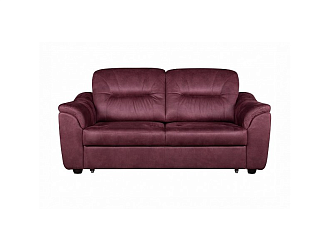 Диван Милтон 3р, Бордовый, Ткань Morello Wine Home Collection