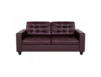 Диван Камелот 2 р, Коричневый, Кожа Madras Oxblood Home Collection