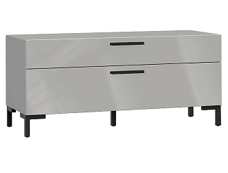 Тумба под телевизор Челси серая