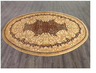 Китайский ковер из шёлка «SHANGHAI SILK (OVAL)» GS2355-K2212(Oval) Мир ковров