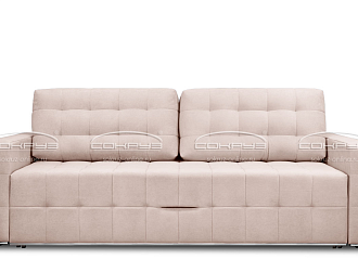 Прямой диван Аргус В, пудровый