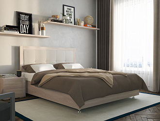 Кровать с подъемным механизмом INNOVO Lux Cream Askona - АСКОНА
