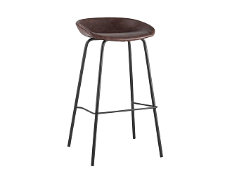 Стул барный Beetle Lite PU Ангстрем