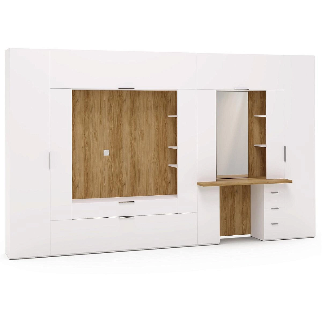 Комплект для гостиной Сохо белая №09