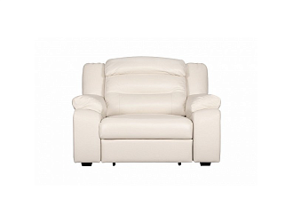 Кресло "Денвер", Кожа Bellagio Bianco Home Collection