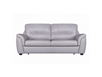 Диван Невада 3 р, Серый, Кожа Supreme Silver Home Collection