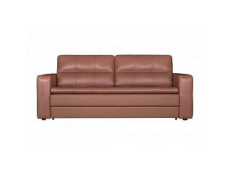 Диван Неаполь 3р 250, Коричневый, Кожа Supreme Gobi Home Collection